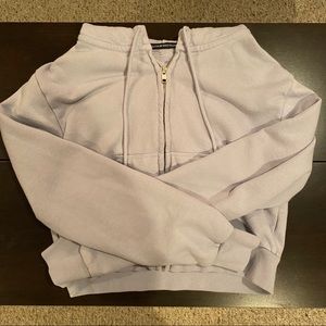 Brandy Melville Periwinkle Crystal Hoodie